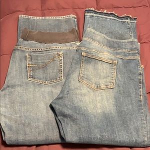 Old navy and gap elastic waist jeans